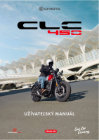 CFMOTO 450CL-C - Uzivatelsky manual SK 2024 